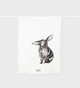 Baby Bunny Tea Towel | Father Rabbit