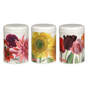 Flowers Set of 3 Caddies | Emma Bridgewater