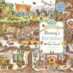 Bunny's Birthday Puzzle | 100 Pieces | Rachael Piercy & Freya Hartas