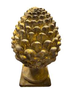 Stone Style Artichoke - Yellow