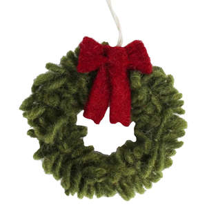 Felt Mini Christmas Wreath | En Gry & Sif