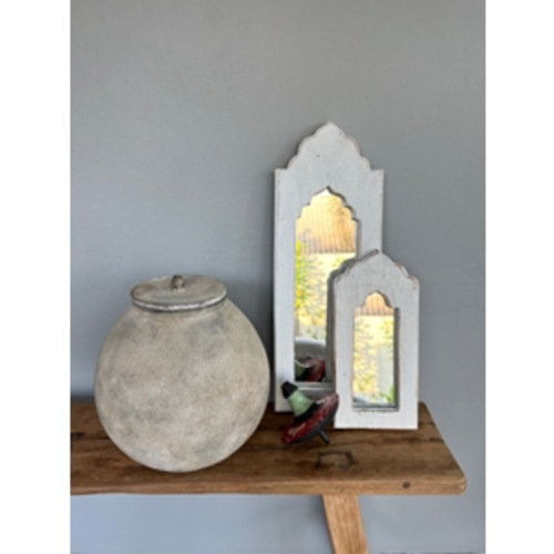 Giftware: White Florence Mirror | XS