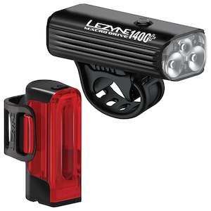 Lights: Lezyne Macro Drive 1400+/Strip Drive Pro 400+ Lightset