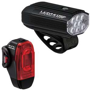 Lezyne Lite Drive 1200+/KTV Drive Pro+ Lightset