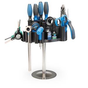 Work Stands: Park Tool Caddy with Bench Mount