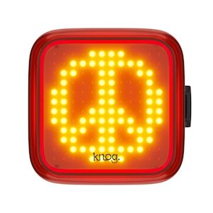 Lights: KNOG Blinder Peace Rear Bike Light