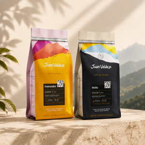 Juan Valdez® Balanced Origins Whole Bean Bundle: Santander & Huila (2x454g)