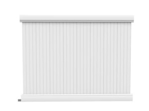 PVC Privacy Fence System: Panel 1.8m x 2.4m