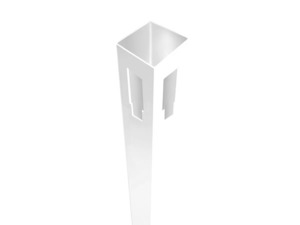 PVC Privacy Fence System: Corner Post 1.8m