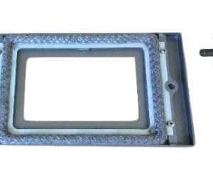 Products: Pyro Fires vertical discharge full freeflow cowl & top casing cover with butterfly insert 100mm
