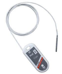 Dataloggers: Verigo Pod Cryo PG1 Reusable Temperature Data Logger With Probe