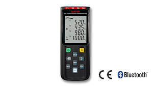 Dataloggers: Center 521 4-channel T/C Thermometer, Logging and BLE