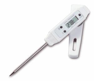 Thermometers For Food Safety: TFA Pocket-Digitemp S Digital Probe Thermometer - 75mm