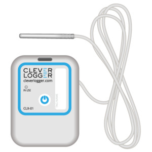 Vaccine Cold Chain: Clever Logger CLX-01-10 Temperature Datalogger External Sensor