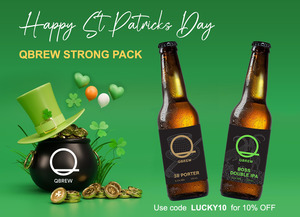 All: QBrew St Patrick’s Strong Pack
