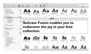 Extensis Product: Suitcase Fusion 8 (bundled w/FontDoctor) - Full version