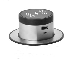 Pop up desktop qi wireless charger QC - Qi Wireless Charger