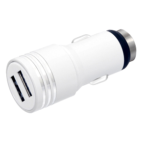Products: Smartphone USB 2 port car charger - Qi Wireless Charger