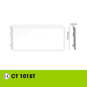 Products: PS Wall Baseboard Moulding CT1015 – QM Lining