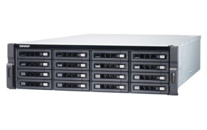 Products: QNAP TDS-16489U-SB2 20-Bay, 3U Rack-mountable NAS with 2.40 GHz Intel Xeon E CPU and 64GB RAM » QNAP Source