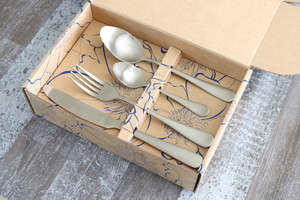 Products: Classic 16 or 24 Piece Table Cutlery Matte Silver