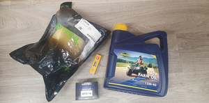 Atv Oil: Honda Service Pack (Iridium)