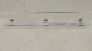 Serial Chiller: 1.5M Galvanized Meat Rail
