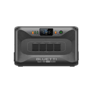 Gun Rack: Bluetti APEX300 Expandable Home & Portable Power Station (3800W/2700WH)