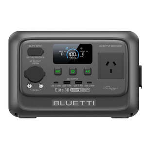 Bluetti Elite 30 V2 Portable Power Station (288W/600WH)