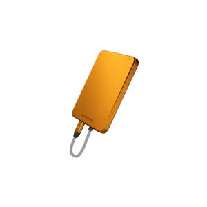 Gun Rack: Nitecore (5,000MAH) Magnetic Ultra Thin Power Alloy Bank Built-In USB C Orange