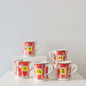 Gifts Under 100: PH: Red animal mugs