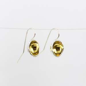 Frances Stachl: FS289: Gold bowl earrings