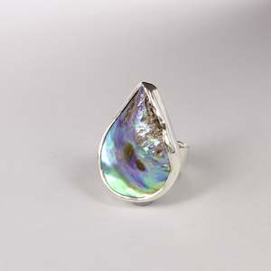 RW330: Paua blister ring
