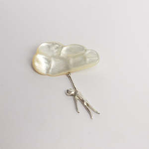 Brooches: DH284: Caught up in a cloud