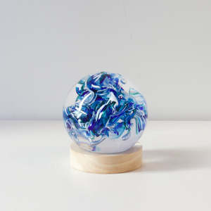 Gifts Under 400: RH470: Blue light orb