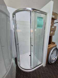 Curved Shower Unit