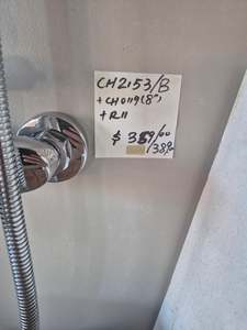 Round Double Head Shower Set