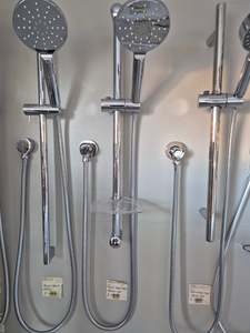 Round Hand-Held Shower Set