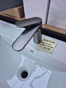 Basin Mixers: Minimalist Gunmetal Basin Mixer