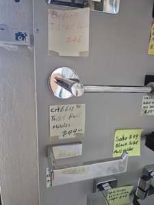 Classic Polished Chrome Toilet Roll Holder