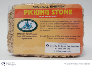 Birds - Bird Supplements and Grits: Mineral Energy Picking Stone