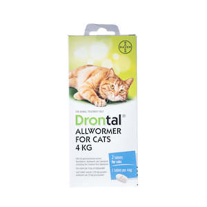 Cat Health: Drontal All wormer For Cats