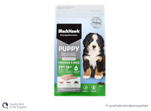 Dog 1: Black Hawk Original Puppy Food Large Breed Chicken & Rice