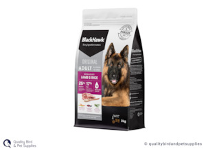 Dog Food 1: Black Hawk Original Adult Lamb and Rice