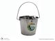 Pet One Hanging Flat Sided Stainless Steel Pail 2.2L