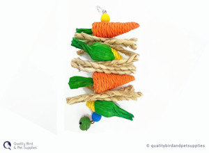 Carrot and Corn Chew Toy