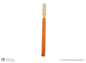 Bird Lorikeet: Coral Twist Sand Perch - 30cm