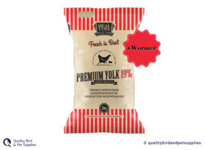 Poultry 1: Meal Time Premium Yolk Pellets + Wormer 20kg