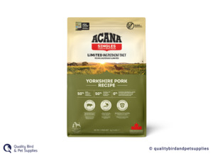 Dog Food 1: Acana Yorkshire Pork Dog Recipe