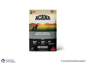 Dog Food 1: Acana Adult Small Breed Recipe